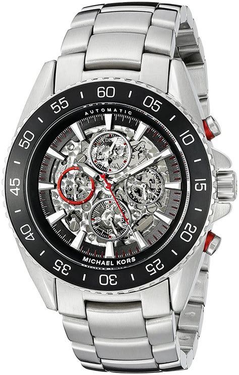 Michael Kors Men's Jet Master Silver